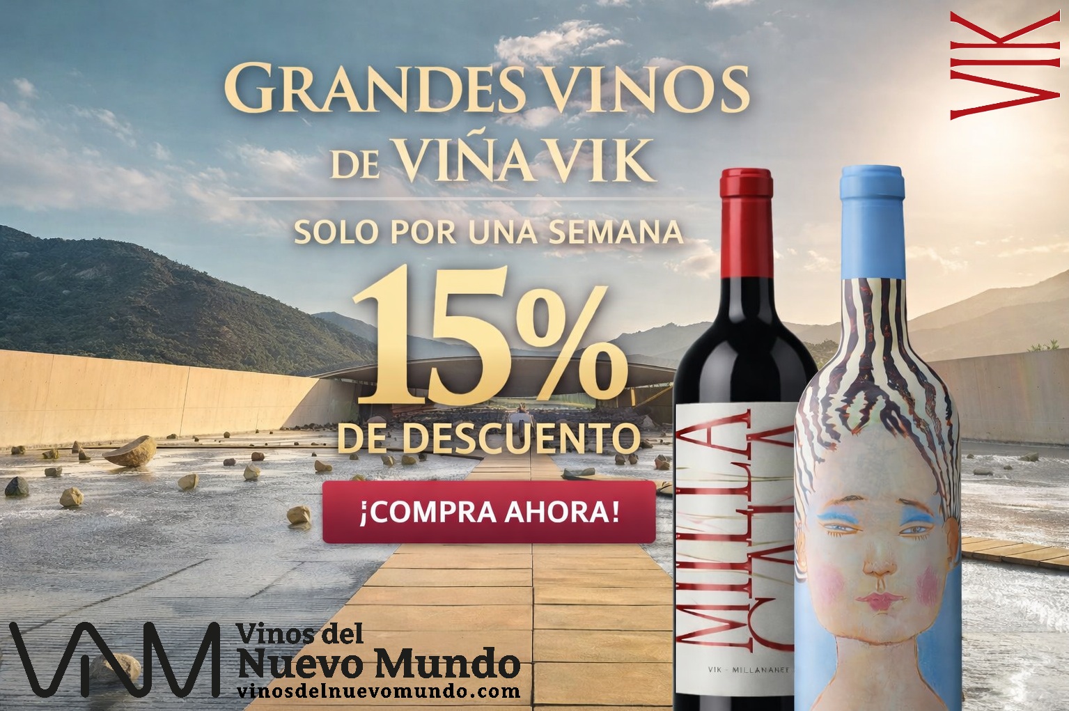 Vinos del Nuevo Mundo, especial viña VIK